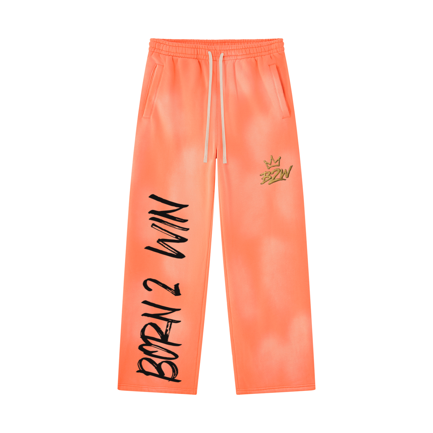 Unisex Sunfade Wide Leg Fleece Sweatpants