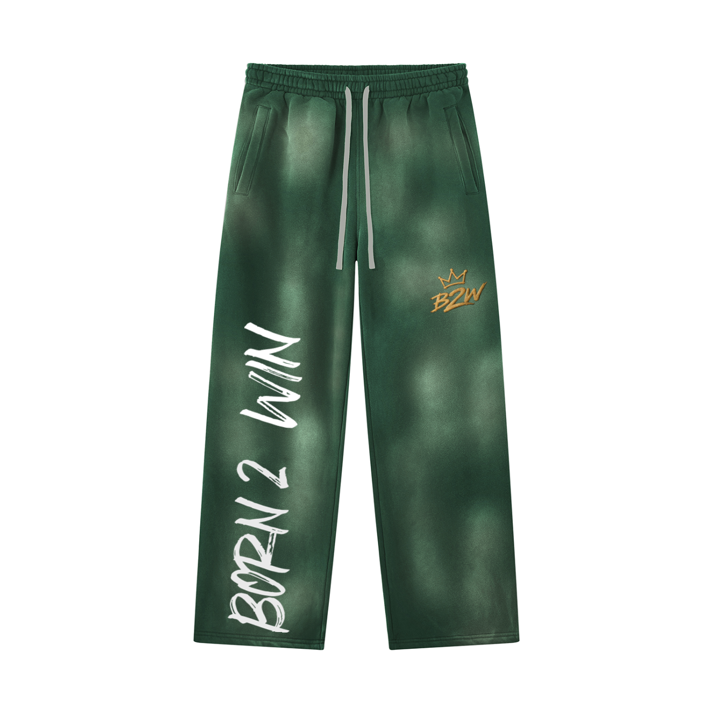 Unisex Sunfade Wide Leg Fleece Sweatpants