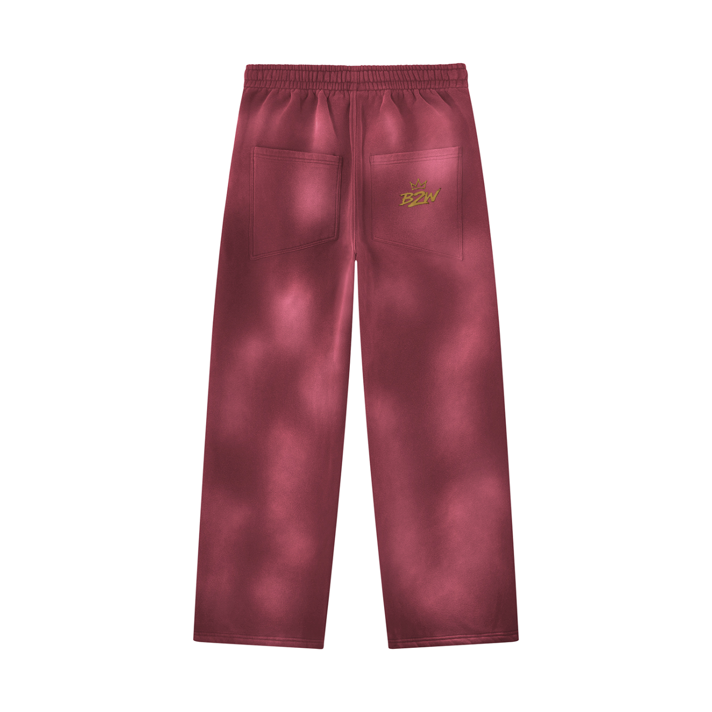 Unisex Sunfade Wide Leg Fleece Sweatpants